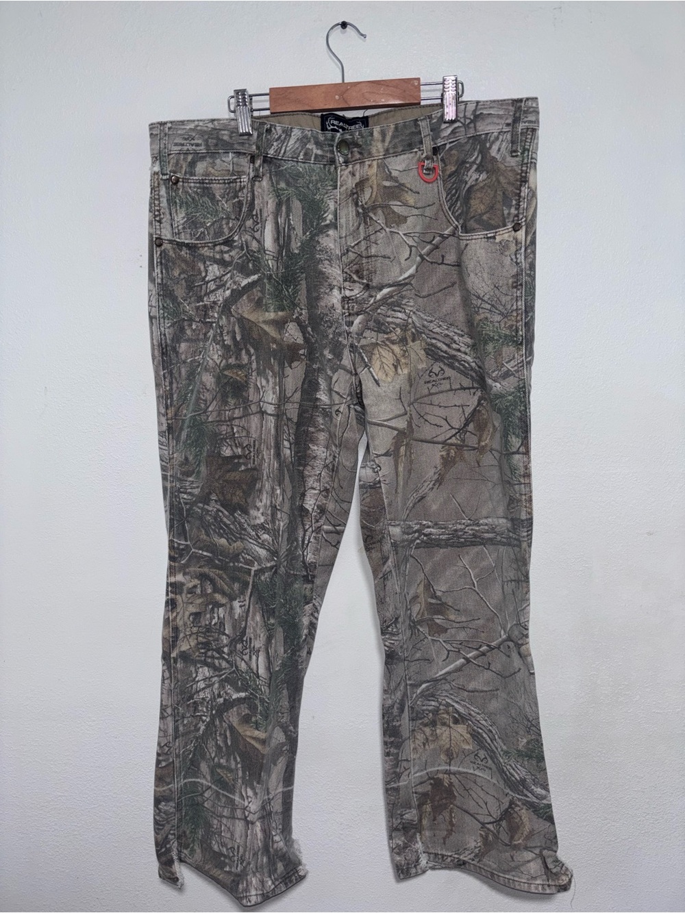 Realtree Men's Camo Pants - Gray/Green/Brown Men’s Size 38x32